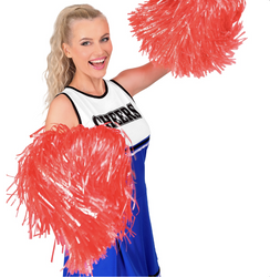 POMPON CZERWONY CHEERLEADERKI