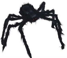 CZARNY PAJĄK 125 CM