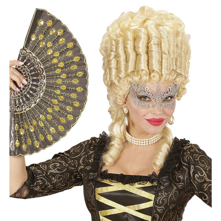 MASKA KARNAWAŁOWA ZŁOTA