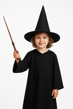 ZESTAW CZARODZIEJA KAPELUSZ I RÓŻDŻKA