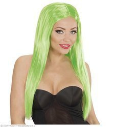 PERUKA GLAMOUR ZIELONA