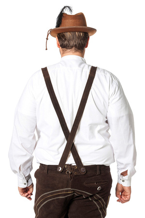 KOSZULA MĘSKA BIAŁA Z SZAROTKAMI 