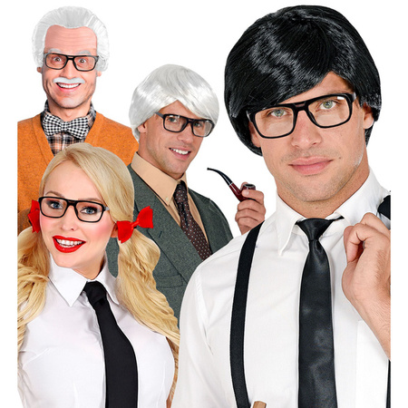 OKULARY KLASYCZNE DZIADEK PROFESOR