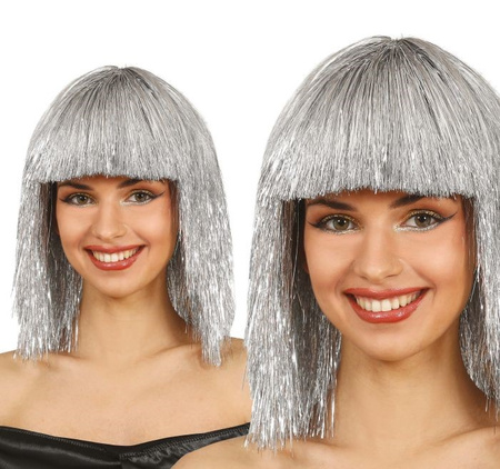 PERUKA SREBNA PLATYNOWA