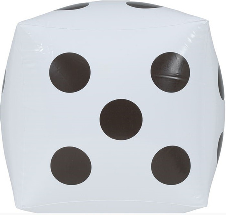 Dmuchana kostka do gry 30x30 cm