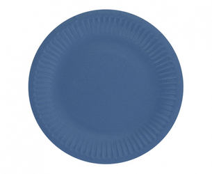 TALERZYKI PAPIEROWE 18 CM GRANATOWE 6 SZT.