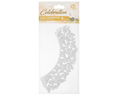 PAPILOTKI DO MUFFINEK MOTYLKI 6 SZT