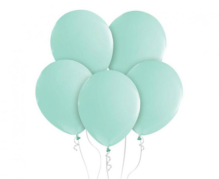 BALONY PASTELOWE ZIELONE 30 CM 10 SZT