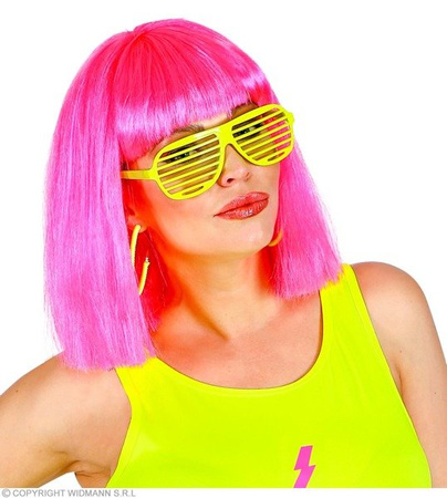 OKULARY ŻÓŁTE ŻALUZJE