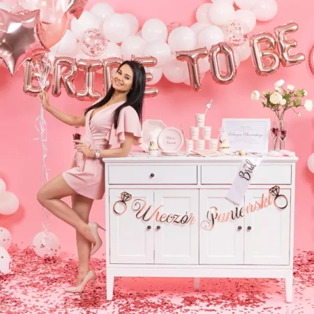 CERTYFIKAT WIECZORU PANIEŃSKIEGO BRIDE TO BE RÓŻOWE ZŁOTO