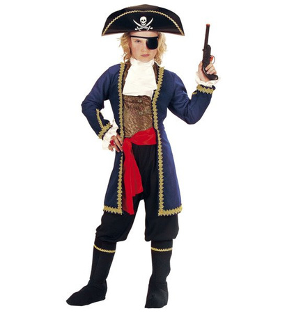 STRÓJ PIRATA GRANATOWY