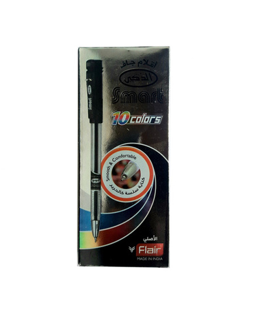 ZESTAW DŁUGOPISÓW CZARNYCH 10 SZT