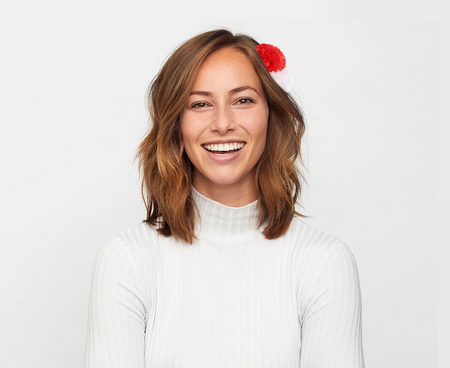 SPINKA KWIAT BIAŁO-CZERWONY GOŻDZIK