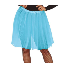 SPÓDNICZKA NIEBIESKA TUTU TIUL 60 CM