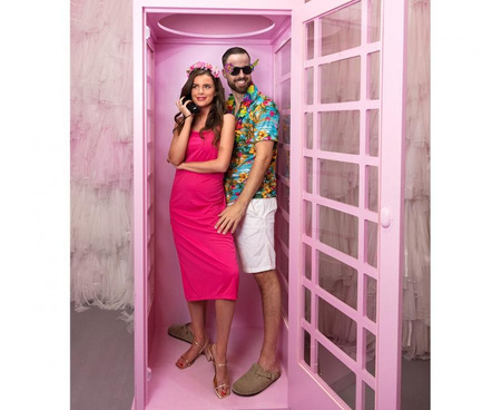 Diadem Lotos opaska delikatny wianek z kwiatów różowy