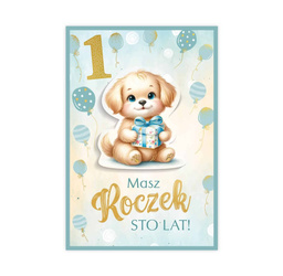 KARTKA OKOLICZNOŚCIOWA ROCZEK PIESEK