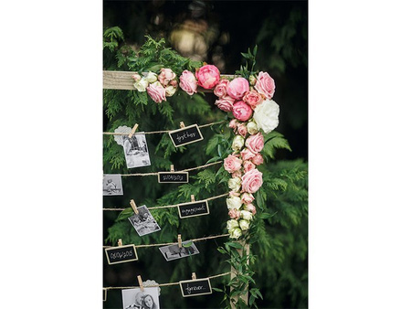 KLAMERKI DREWNIANE NATURALE DREWNO 10 szt.