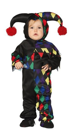 STRÓJ HARLEQUIN PAJACYK