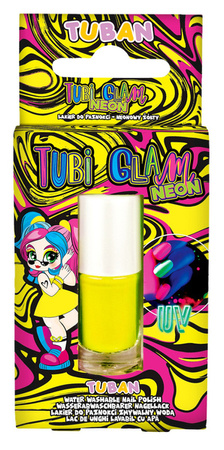 LAKIER DO PAZNOKCI DLA DZIECI ŻÓŁTY NEON