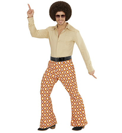 SPODNIE ROMBY LATA 70