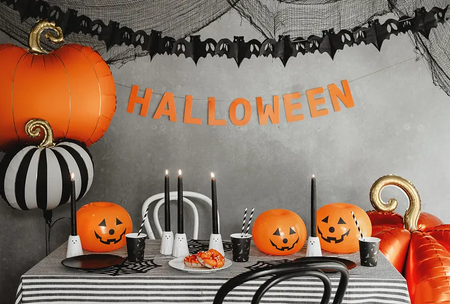 BALON FOLIOWY DYNIA 62 X 59 CM POMARAŃCZOWA