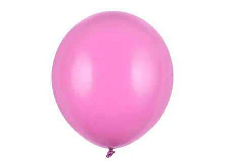 BALONY LATEKSOWE PASTEL FUKSJA 25 SZT 43 CM