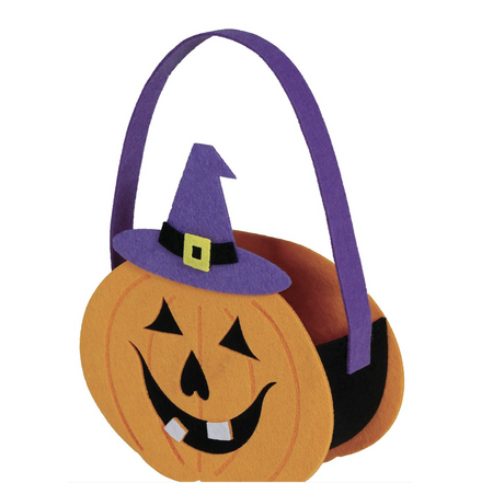 FILCOWY KOSZYCZEK DYNIA 16X18 CM