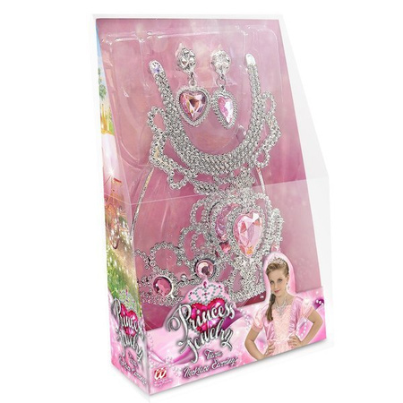 ZESTAW KSIĘŻNICZKI TIARA BIŻUTERIA