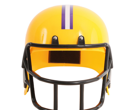 KASK FUTBOLISTY ŻÓŁTY 