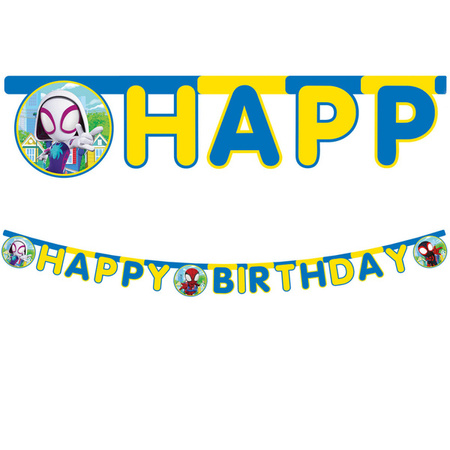 GIRLANDA URODZINOWA SPIDEY SPIDERMAN 200 CM