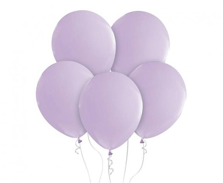 Balony Beauty&Charm, makaronowe lawendowe 30 cm/ 50 szt.
