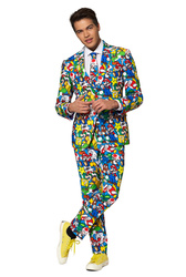 GARNITUR MĘSKI SUPER MARIO OPPOSUITS