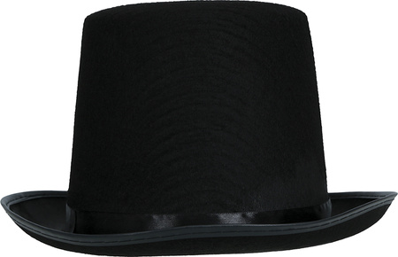 CYLINDER FILCOWY CZARNY