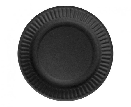 ZESTAW TALERZYKI+KUBECZKI CZARNE 