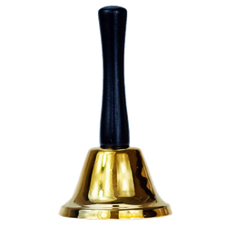 DZWONEK MIKOŁAJA 12 CM ZŁOTY