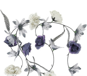 GIRLANDA RÓŻE GOTYCKIE 220 CM