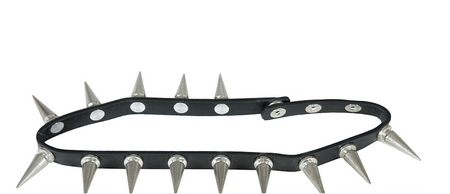 NASZYJNIK CHOKER Z KOLCAMI