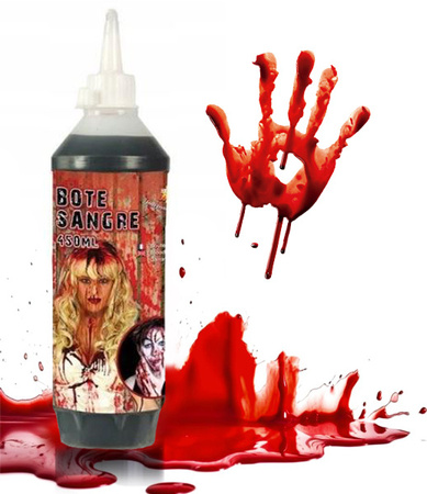 SZTUCZNA KREW W BUTELCE POJ. 450 ML HALLOWEEN