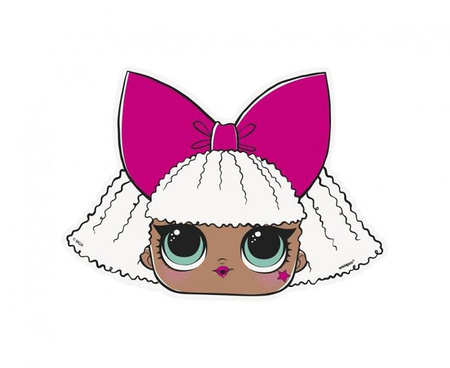 Zaproszenia LOL SURPRISE, 14x10 cm, 8 szt. urodziny