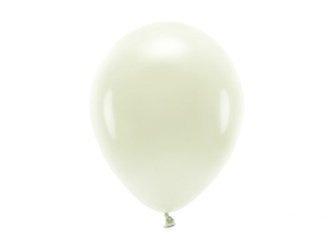 BALONY ECO 26 CM PASTELOWE KREMOWE 100 SZT