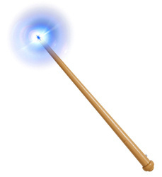 RÓŻDŻKA ŚWIECĄCA ZŁOTA HARRY POTTER