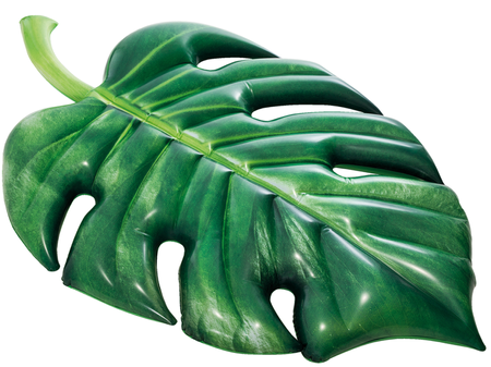 MATERAC DMUCHANY TROPIKALNY LIŚĆ 213 X 142 CM