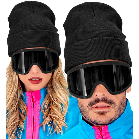 CZAPKA NARCIARZA DISCO CZARNA