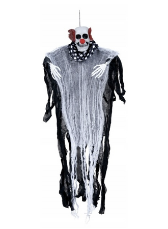 DEKORACJA WISZĄCA KLAUN 80 CM