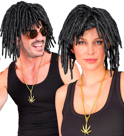 NASZYJNIK GANJA MARIHUANA 65 CM 