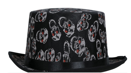 KAPELUSZ W CZASZKI HALLOWEEN