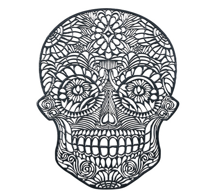 PODKŁADKA NA STÓŁ CZASZKA 38 CM