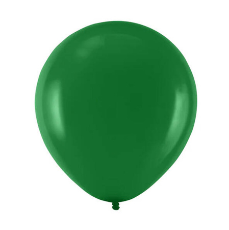 BALONY CIEMNO ZIELONE 5 CALI 20 SZTUK