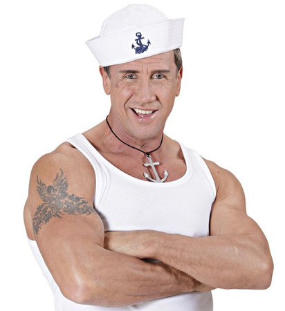 CZAPKA MARYNARZA MARINE BIAŁA