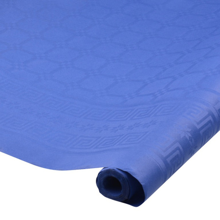 OBRUS W ROLCE GRANATOWY 120 X 600 CM